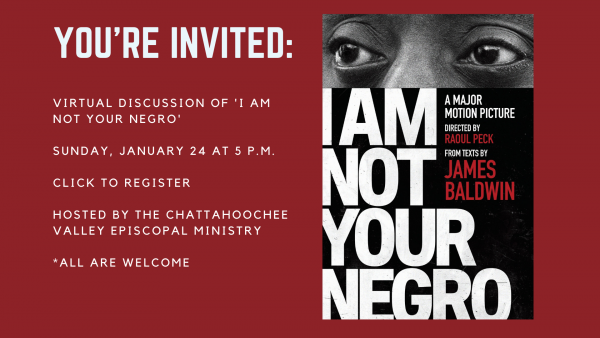 JOIN US: VIRTUAL DISCUSSION OF 'I AM NOT YOUR NEGRO'