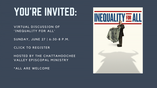 Join Us: Virtual Discussion of 'Inequality for All'