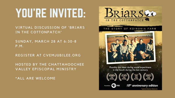 Join Us: Virtual Discussion 'Briars in the Cotton Patch'